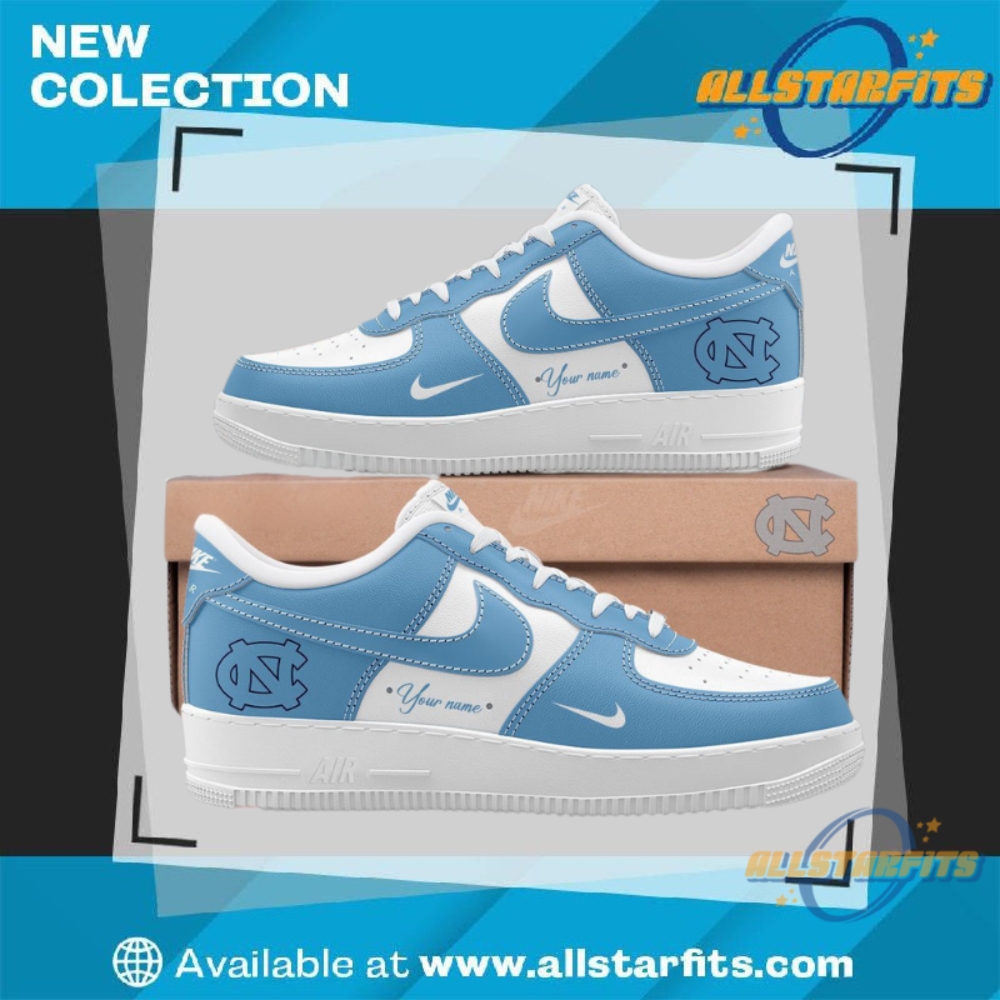 "Top 5 Must-Have Custom Air Force 1 Sneakers for 2023" 13 North Carolina Tar Heels Custom Air Force 1 Shoes