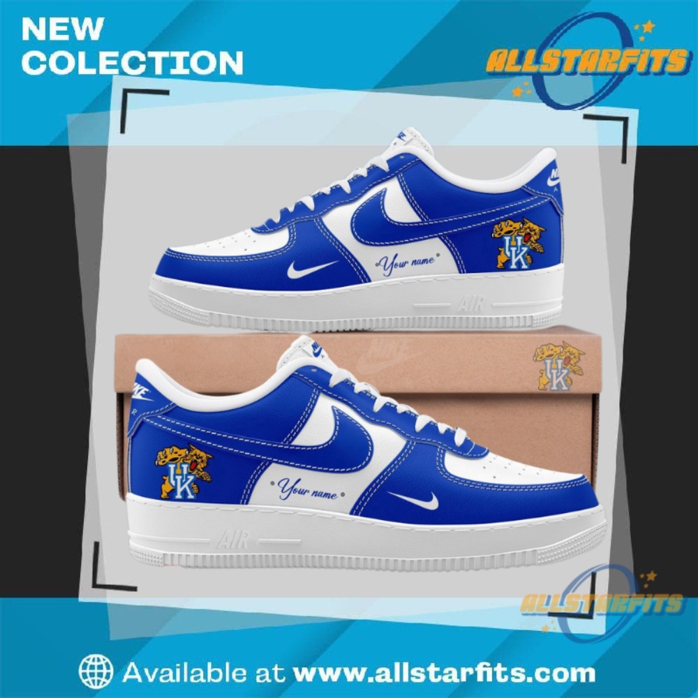 "Top 5 Must-Have Custom Air Force 1 Sneakers for 2023" 14 Kentucky Wildcats Custom Air Force 1 Sneakers