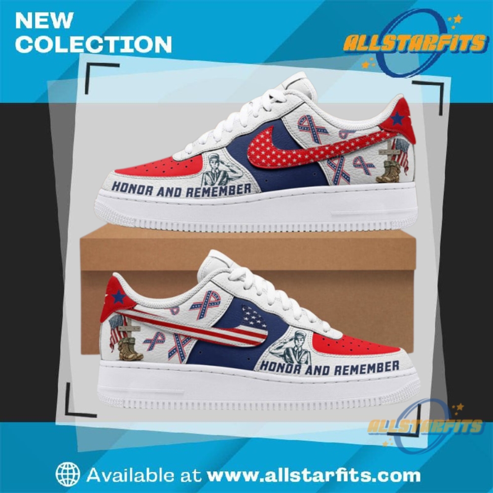 "Top 5 Must-Have Custom Air Force 1 Sneakers for 2023" 15 Honor And Remember Veterans Day Air Force 1 Shoes
