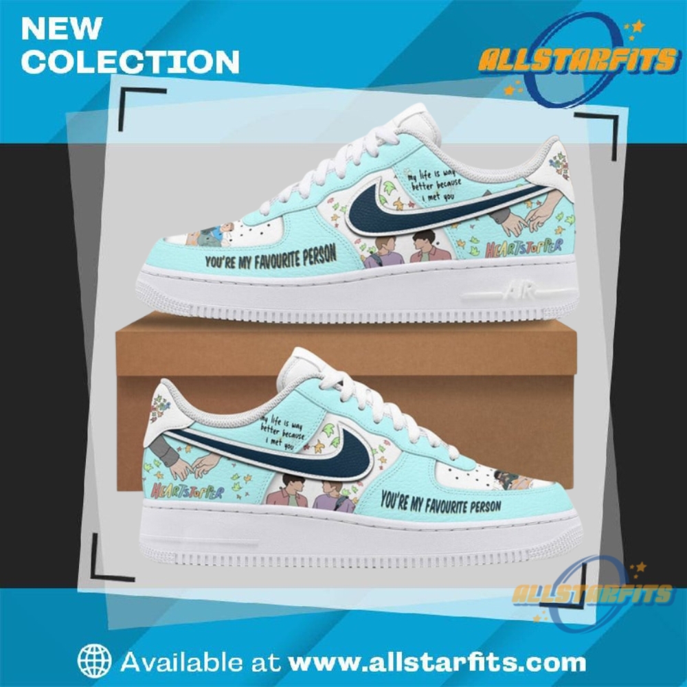 "Top 5 Must-Have Custom Air Force 1 Sneakers for 2023" 16 Heartstopper Youre My Favourite Person Air Force 1