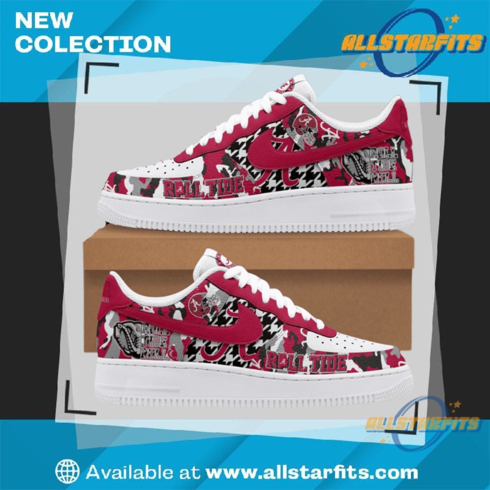 "Top 5 Must-Have Custom Air Force 1 Sneakers for 2023" 17 Alabama Crimson Tide Roll Tide Air Force 1 Shoes