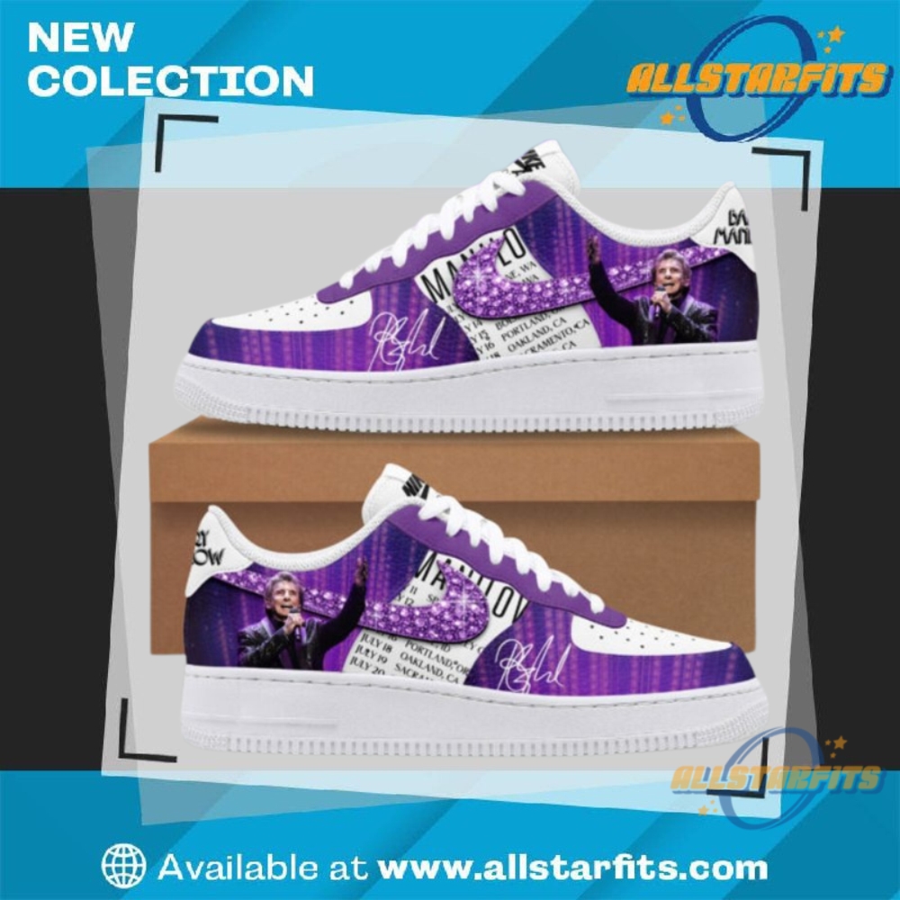 "Top 5 Must-Have Custom Air Force 1 Sneakers for 2023" 19 Barry Manilow Signature Air Force 1 Sneakers