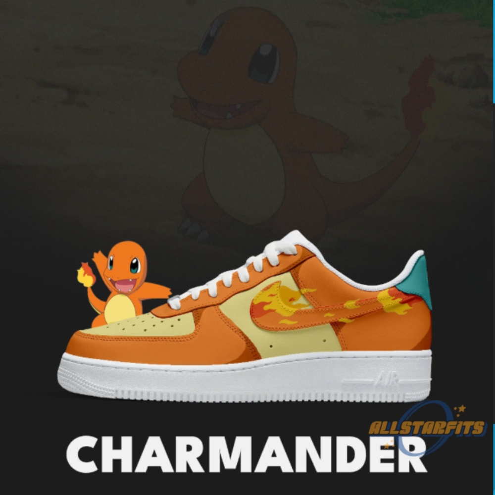 "Top 5 Must-Have Limited Edition Nike Air Force 1 Sneakers" 8 Charmander Fire Force Air Force 1 Sneakers