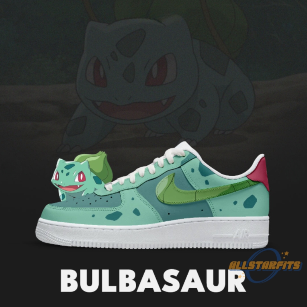 "Top 5 Must-Have Limited Edition Nike Air Force 1 Sneakers" 10 Bulbasaur Leaf Strike Air Force 1 Sneakers