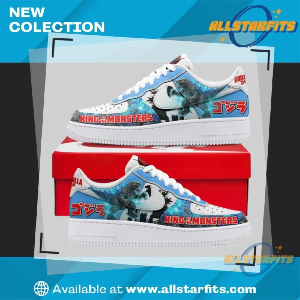 Godzilla King Of The Monsters Trending Air Force 1 Shoes