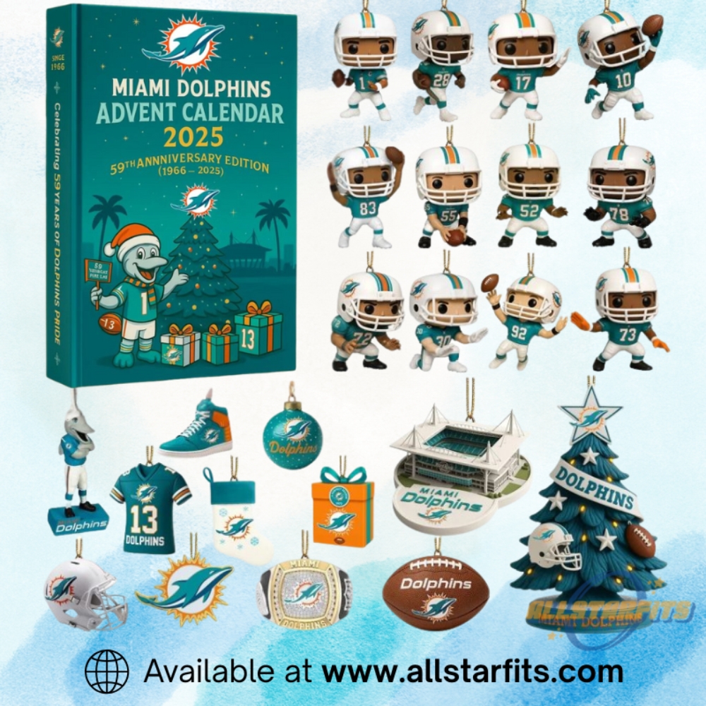 Miami Dolphins Advent Calendar 2025 3 Miami Dolphins Advent Calendar 2025