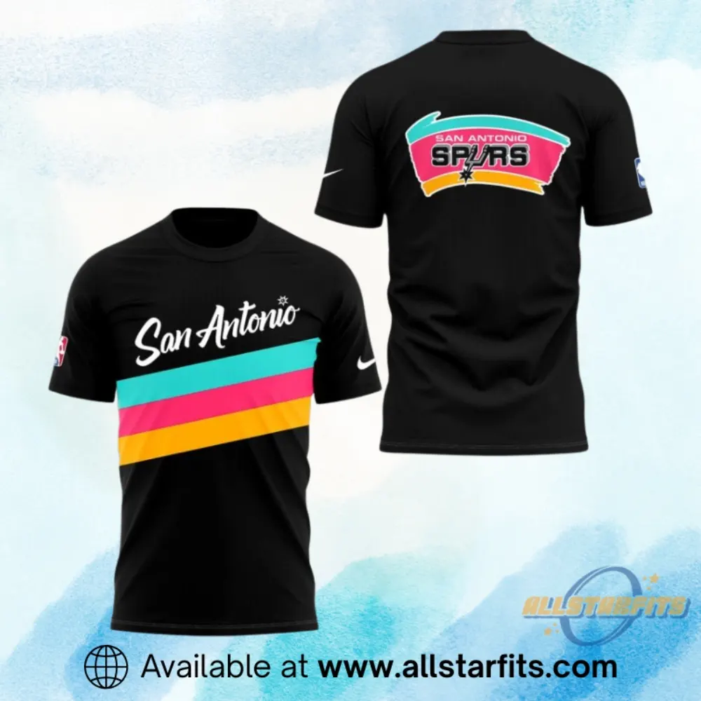 San Antonio Spurs 2025 Classic City Colors Basketball Shirt