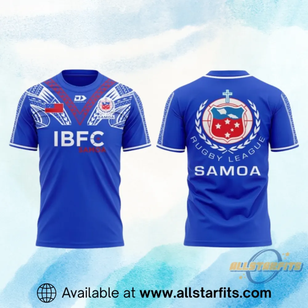 Samoa IBFC Thank You Heritage Rugby League Shirt