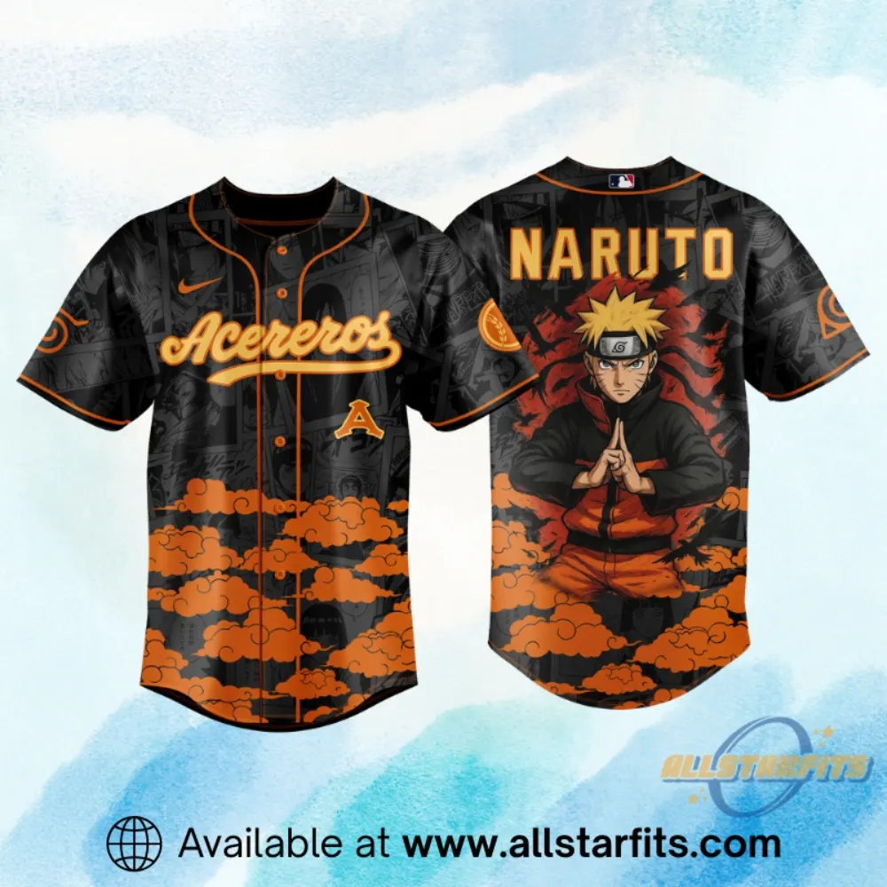 Acereros De Monclova X Naruto Night 2026 Jersey