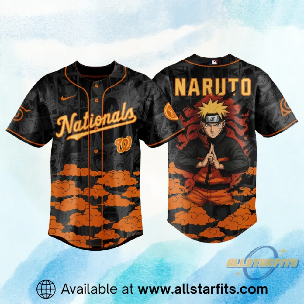 Washington Nationals X Naruto Night 2026 Jersey