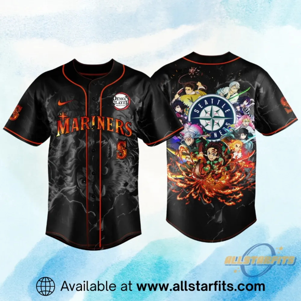 Seattle Mariners X Demon Slayer 2026 Jersey