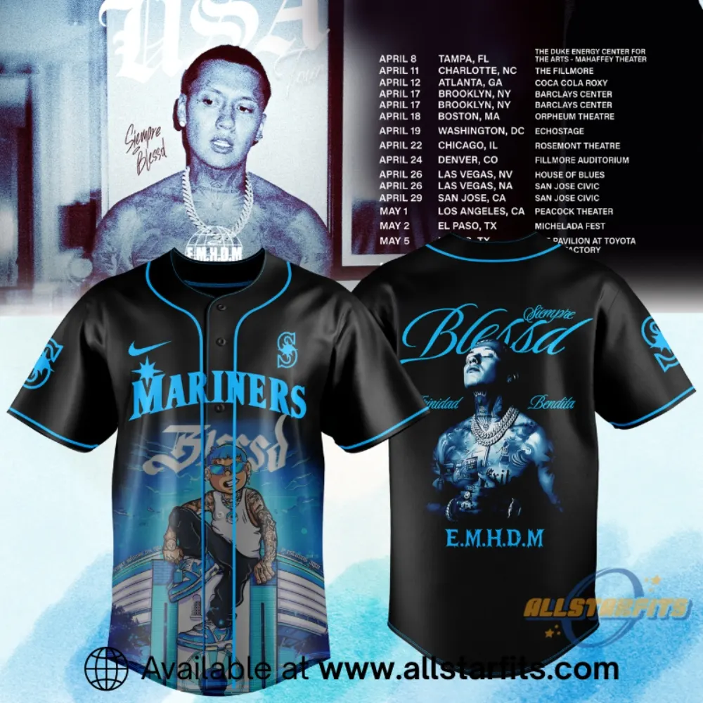 Sea X Blessd E.m.h.d.m Tour 2026 Jersey