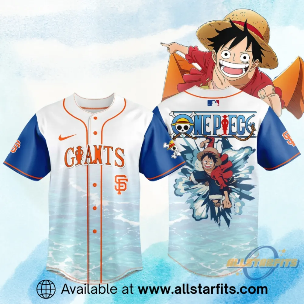 One Piece X San Francisco Giants Game Day Jersey