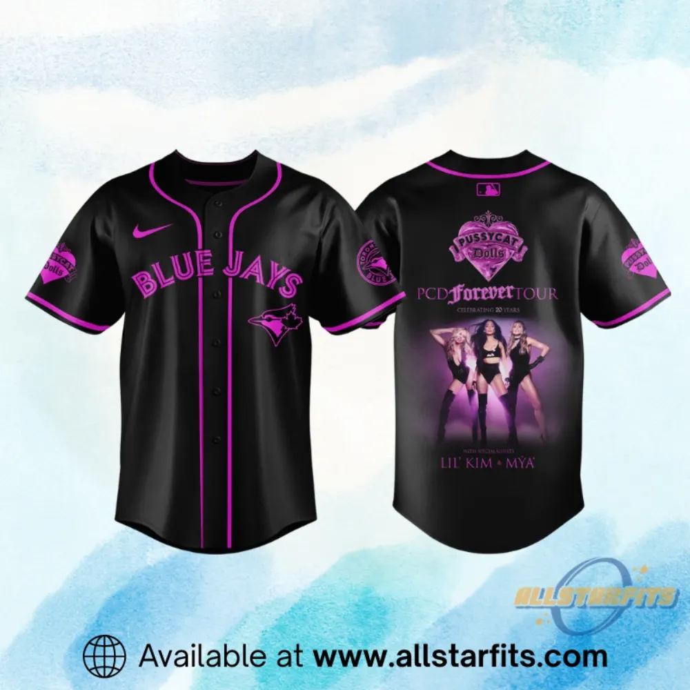 Toronto Blue Jays X The Pussycat Dolls Pcd Forever Tour Limited Jersey