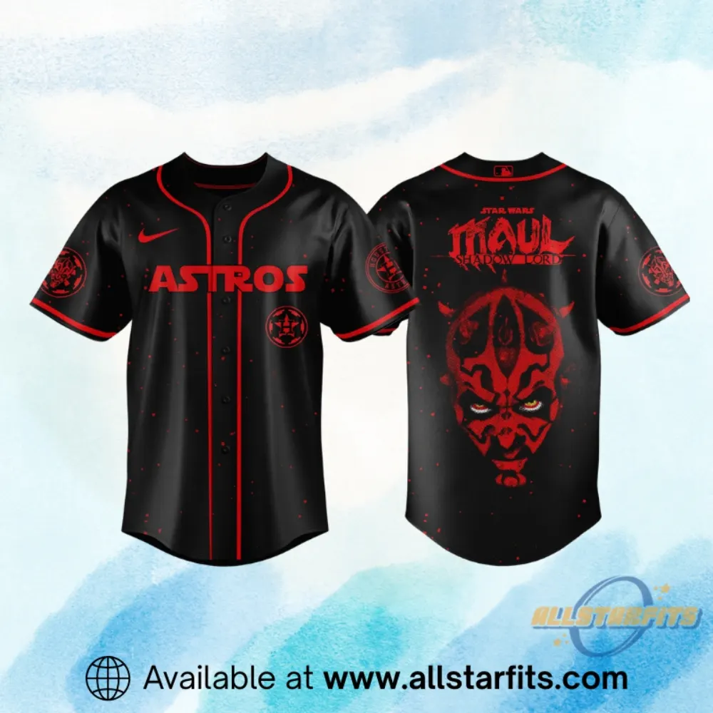 Houston Astros X Star Wars Darth Maul 2026 Jersey