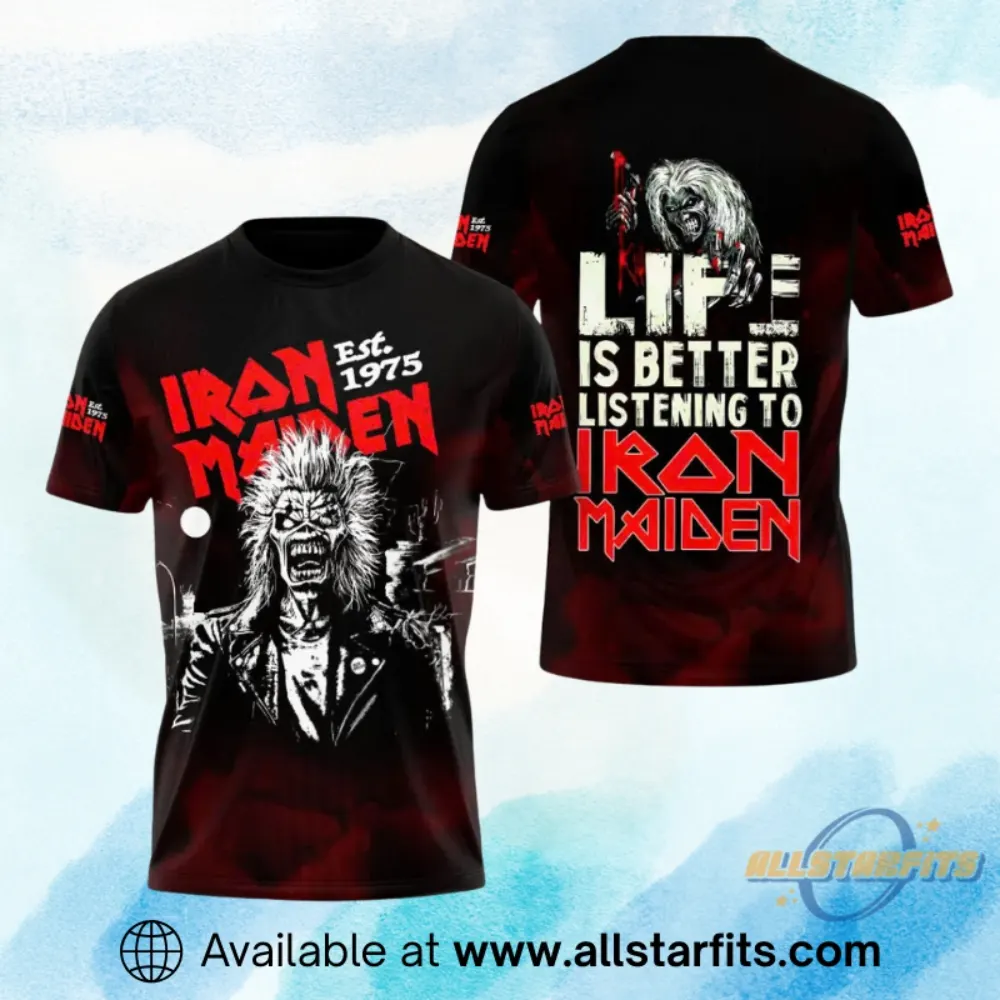 Iron Maiden 3D Shirt