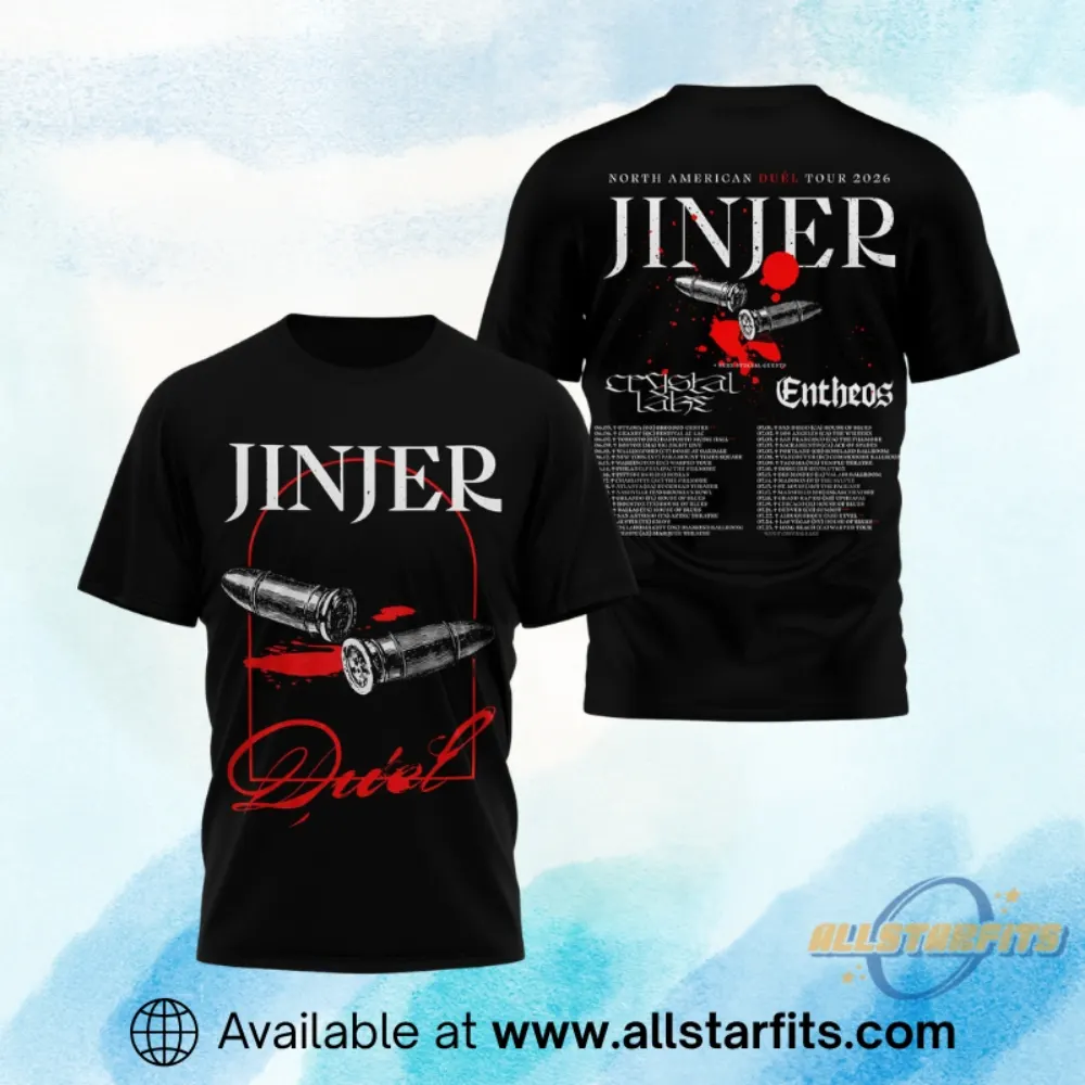 Jinjer Duél Tour 2026 Shirt