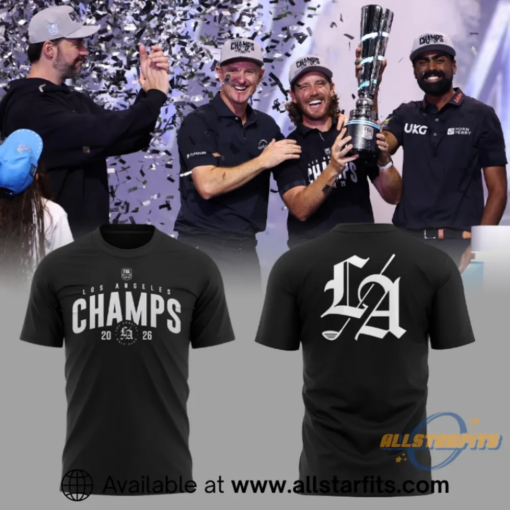 "Top 5 Must-Have 2026 Shirts: From LA Champs to Spider-Man" 99 Los Angeles Golf Club Champs 2026 Championship Shirt