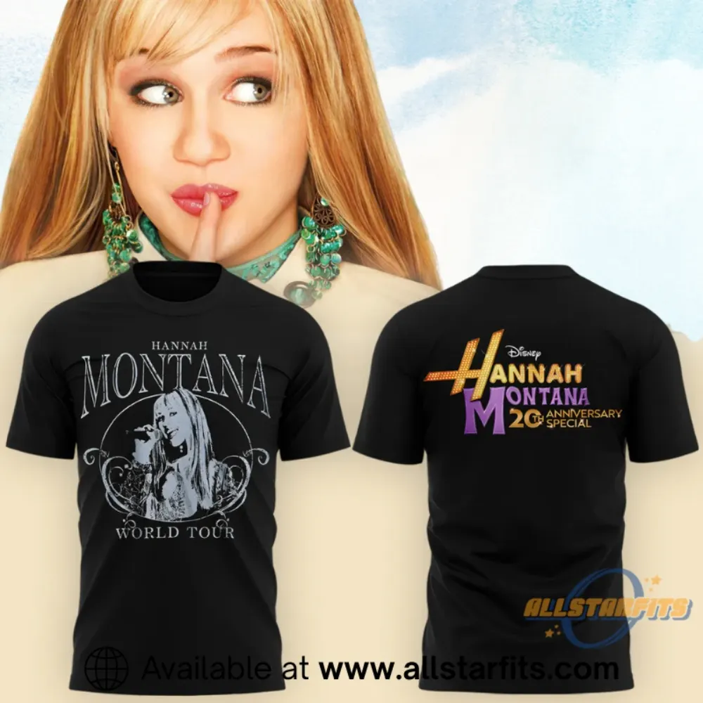 Hannah Montana 20Th Anniversary Special Shirt