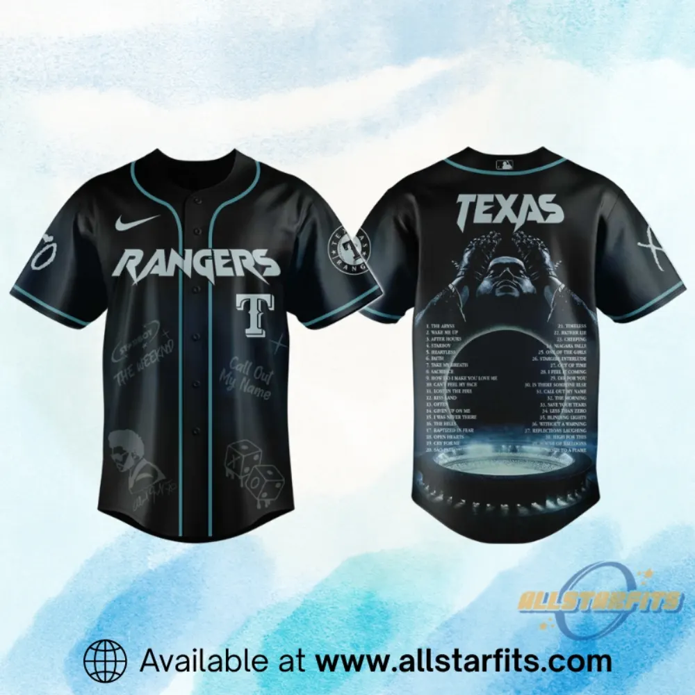 Texas Rangers X Weekend 2026 Limited Editions Jersey