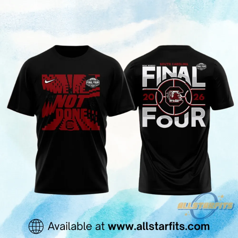 "2026 Sports Apparel: Champions Shirts and South Carolina Gamecocks Gear" 4 South Carolina 2026 Womens Basketball Five Four Shirt