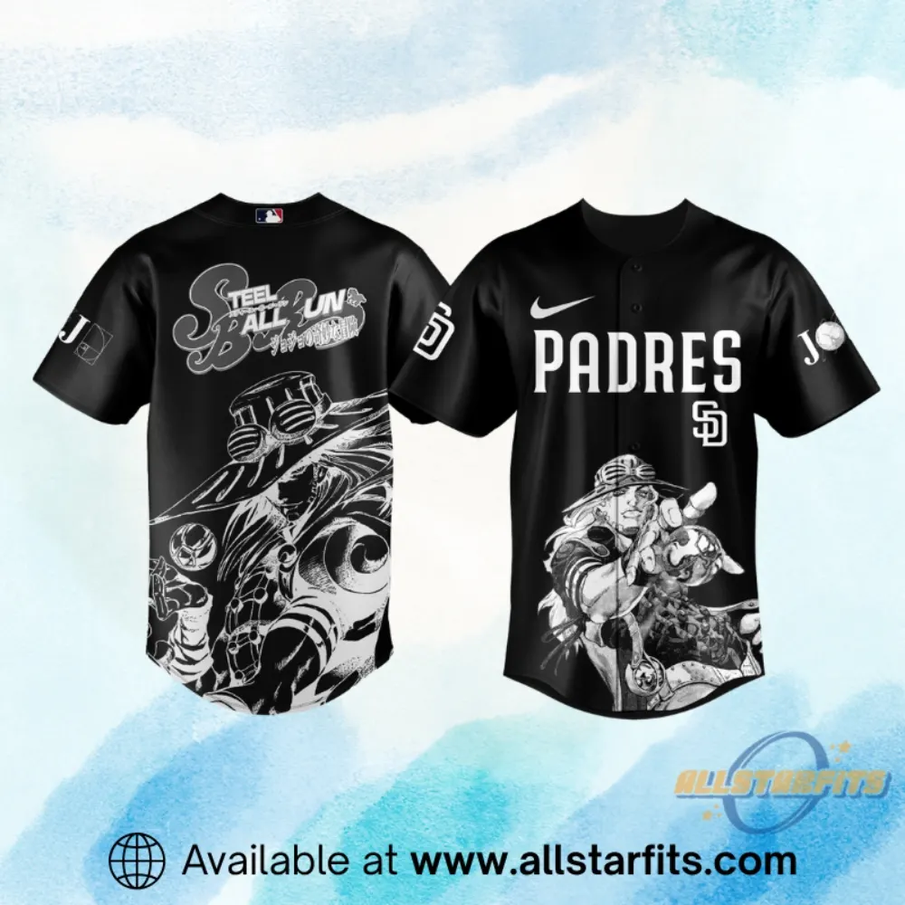 San Diego Padres X Steel Ball Run Limited Jersey