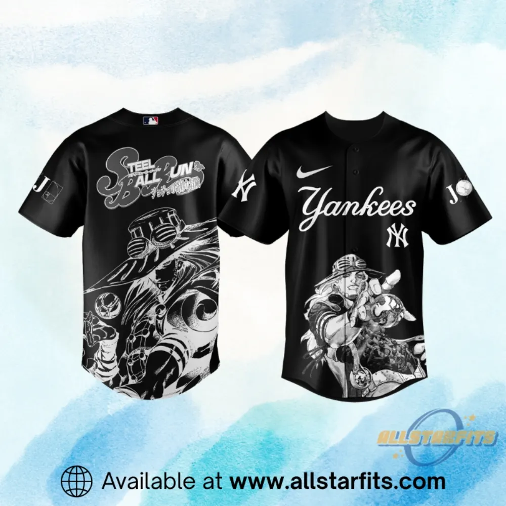 New York Yankees X Steel Ball Run Limited Jersey