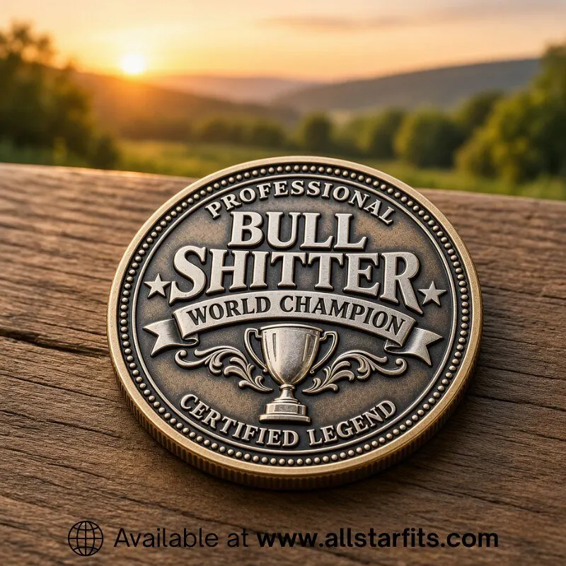 Professional Bull Shitter Coin World Champion Edition