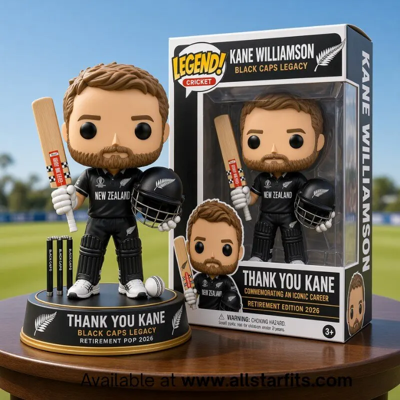 Kane Williamson Black Caps Legacy Retirement Figure 3 Kane Williamson Black Caps Legacy Retirement Figure