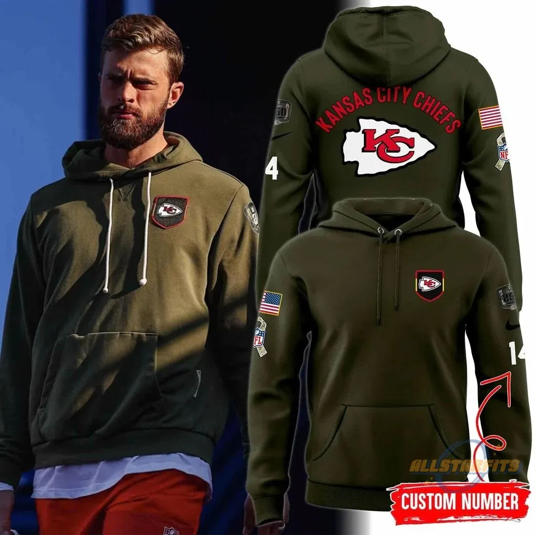Kansas City Chiefs 2026 NFL Salute to Service Hoodie